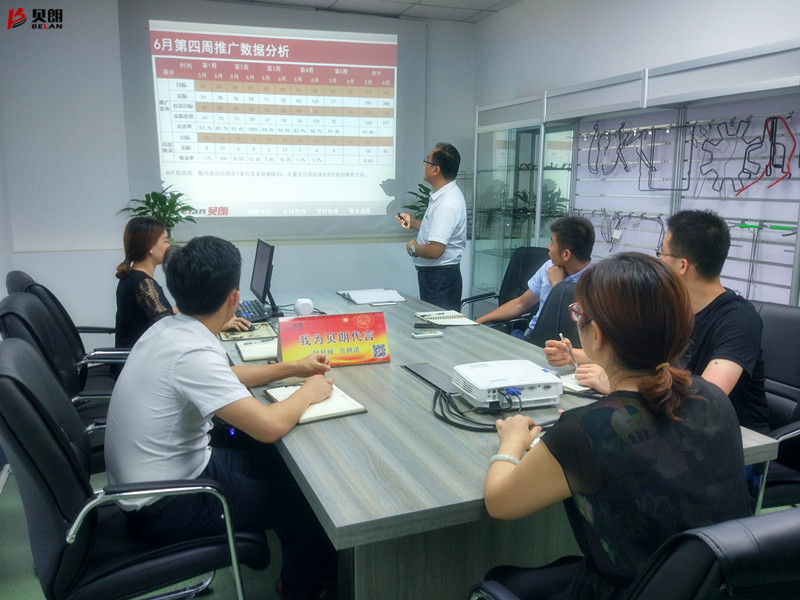 总结工作，计划未来——贝朗铁丝成型机员工周例会