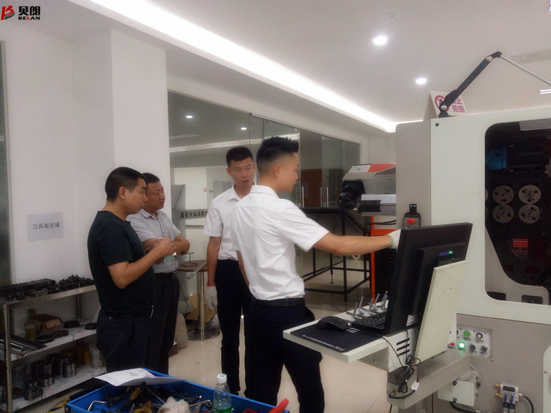 贝朗自动化设备——客户参观现场