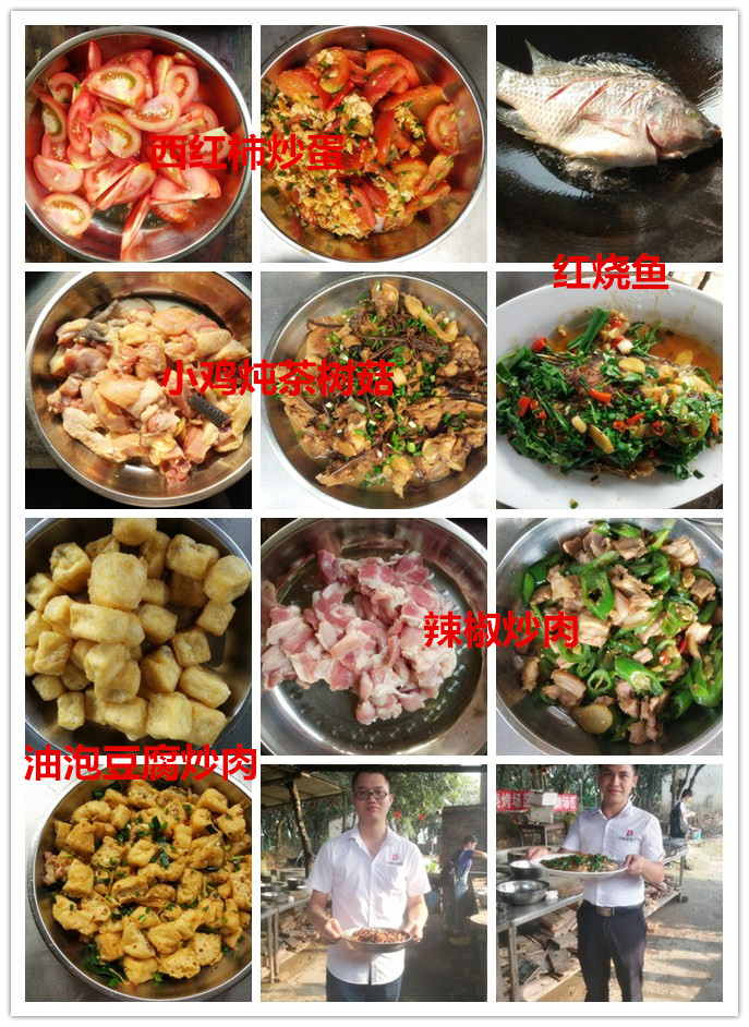 贝朗自动化设备——各成员制做菜系