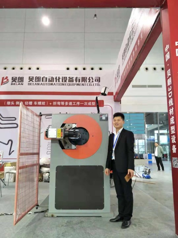 贝朗自动化在武汉展会现场图二