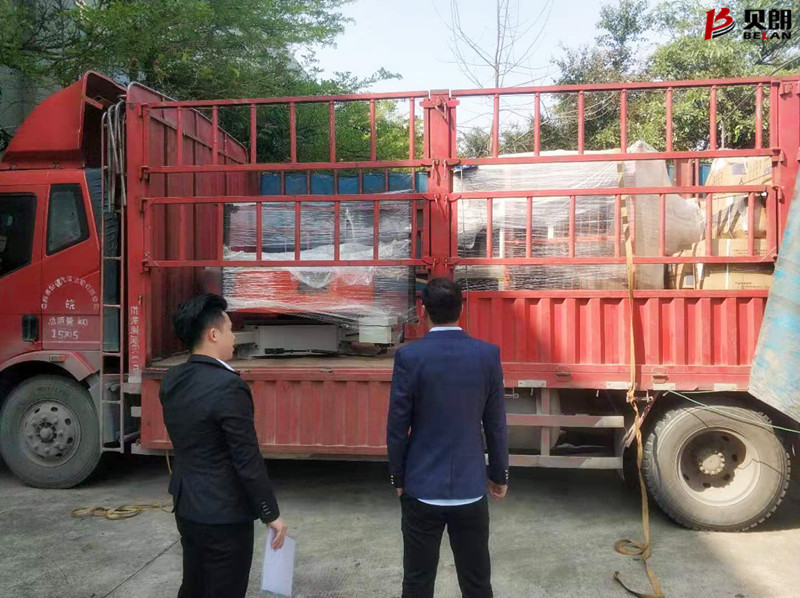 贝朗线材成型机到底广东某客户处了