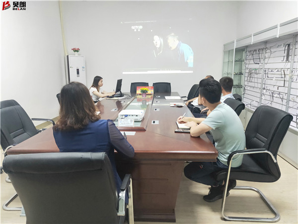 贝朗自动化设备员工学习现场